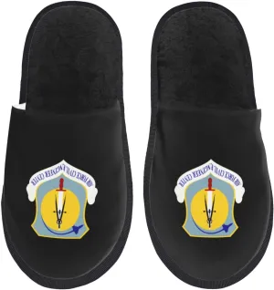 Air Force Civil Engineer Center Shield Slippers For Women Men Cozy Indoor And Outdoor Slip On Slippers Fuzzy House Shoes
