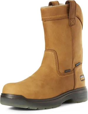 Ariat Men's Turbo Pull-on Waterproof Carbon Toe Work Boot