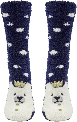 Aromasoles Fluffy Chenille Lavender infused Socks