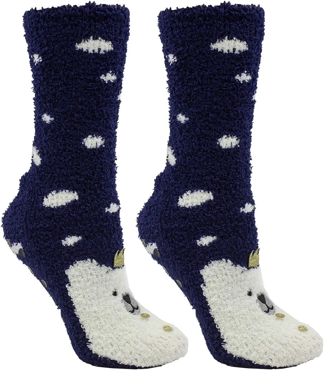 Aromasoles Fluffy Chenille Lavender infused Socks