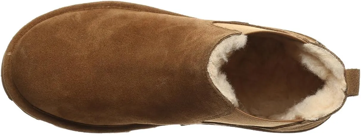 BEARPAW Women's Drew Multiple Colors | Women's Ankle Boot | Women's Slip On Boot | Comfortable Winter Boot