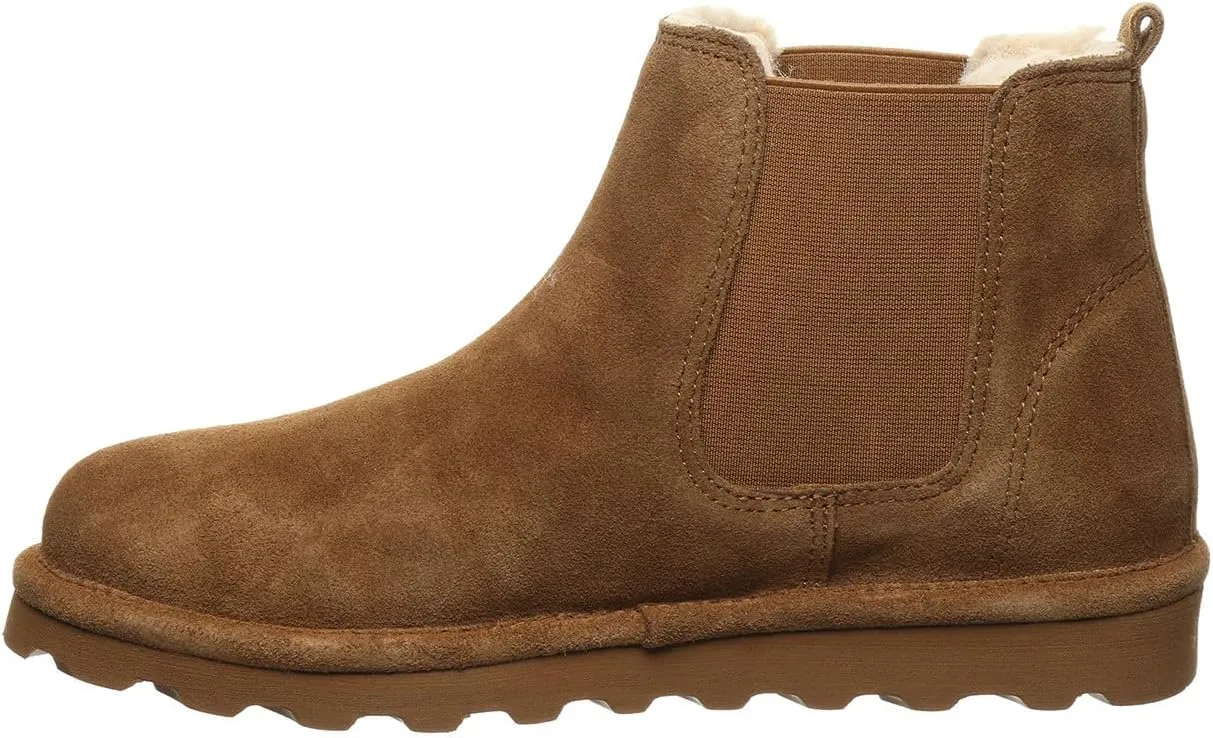 BEARPAW Women's Drew Multiple Colors | Women's Ankle Boot | Women's Slip On Boot | Comfortable Winter Boot