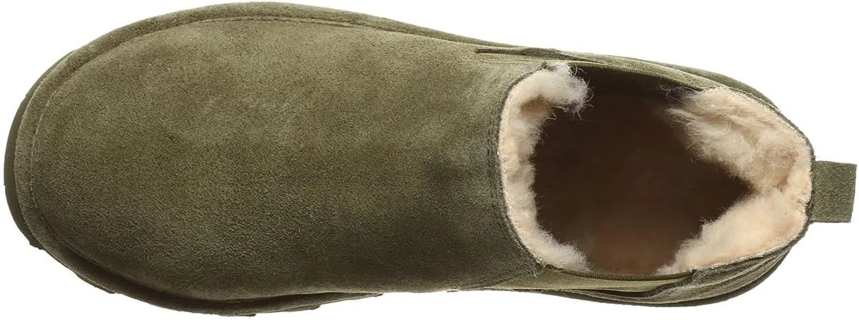 BEARPAW Women's Drew Multiple Colors | Women's Ankle Boot | Women's Slip On Boot | Comfortable Winter Boot
