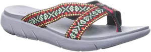 BEARPAW Women's Juniper Black Size 5 | Women's Flip Flop Sandal | Women's Shoe | Comfortable & Lightweight
