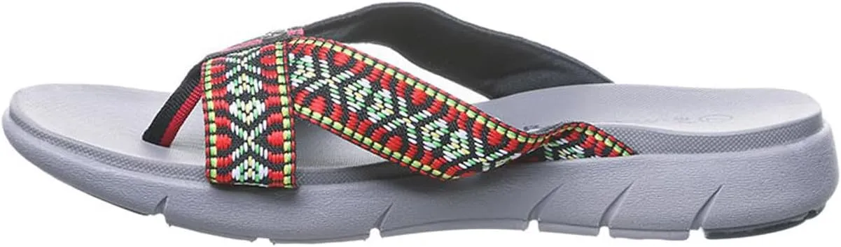 BEARPAW Women's Juniper Black Size 5 | Women's Flip Flop Sandal | Women's Shoe | Comfortable & Lightweight