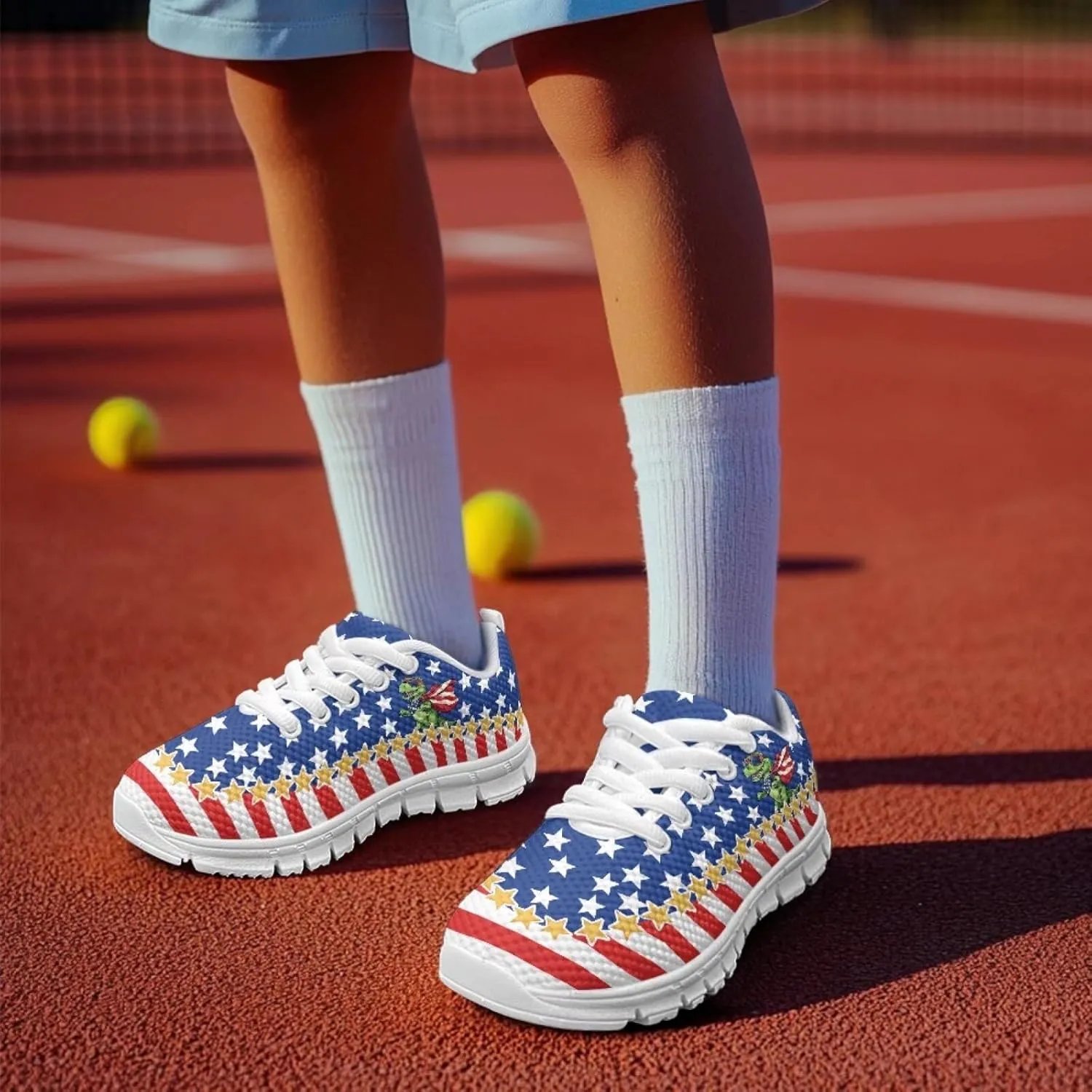 Belidome Boys Girls Kids Sneakers Knitted Mesh Sports Shoes Lightweight Breathable for Running Walking Hiking