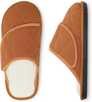 Besroad Mens Slippers Wide Memory Foam House Slippers Adjustable Diabetic Shoes Arthritis Edema Swollen House Shoes