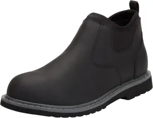 Boulder Creek by Kingsize Men's Wide Width Pull-On Boots