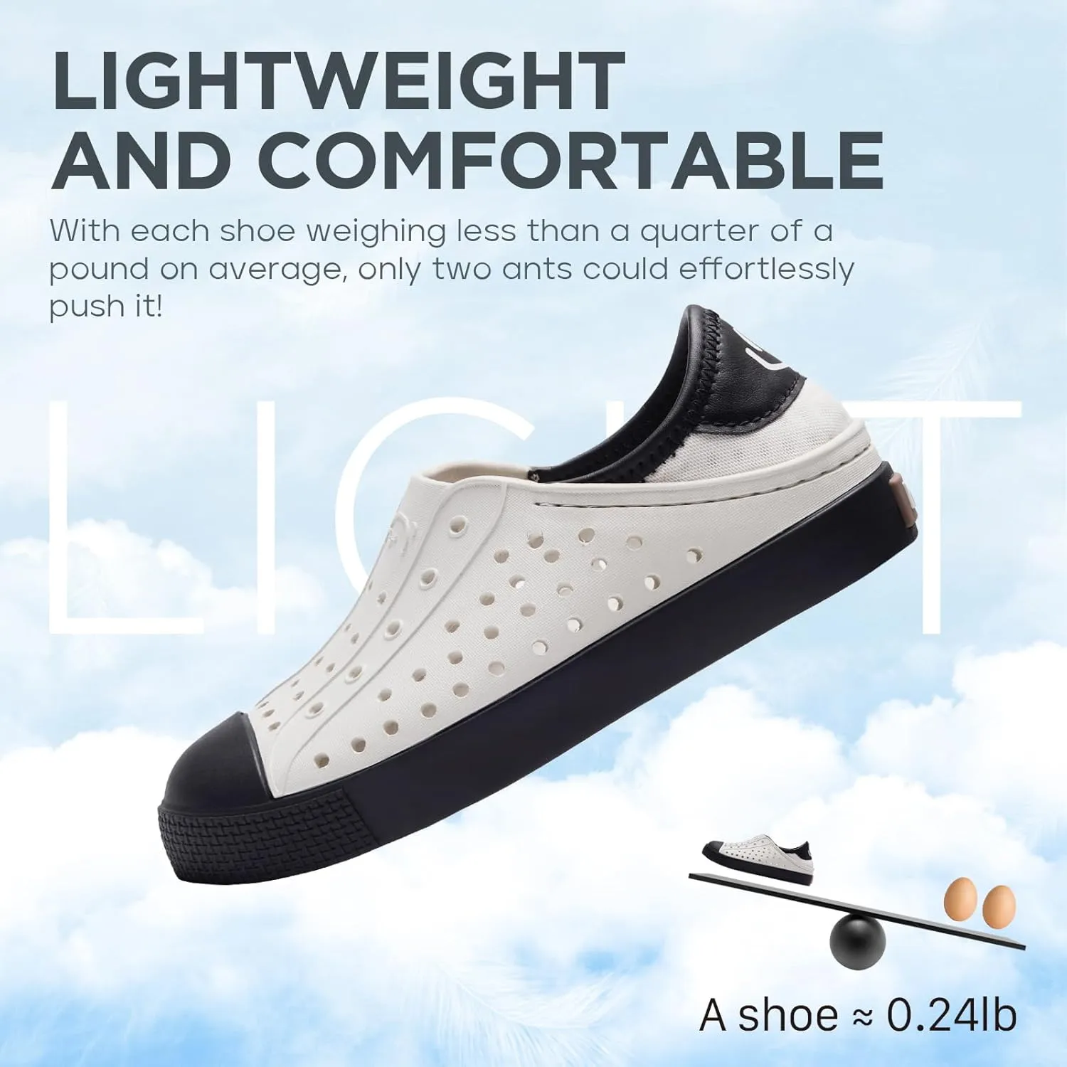 Boys and Girls Lightweight Slip On Sneaker Water Sandals