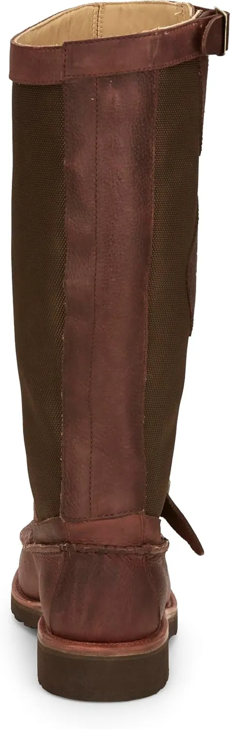 Chippewa Mens 17` CUTTER BACK ZIP MOCC TOE SNAKE BOOT