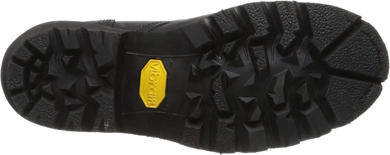 Chippewa Women's Black Waterproof Steel Toe Lace Logger Boots