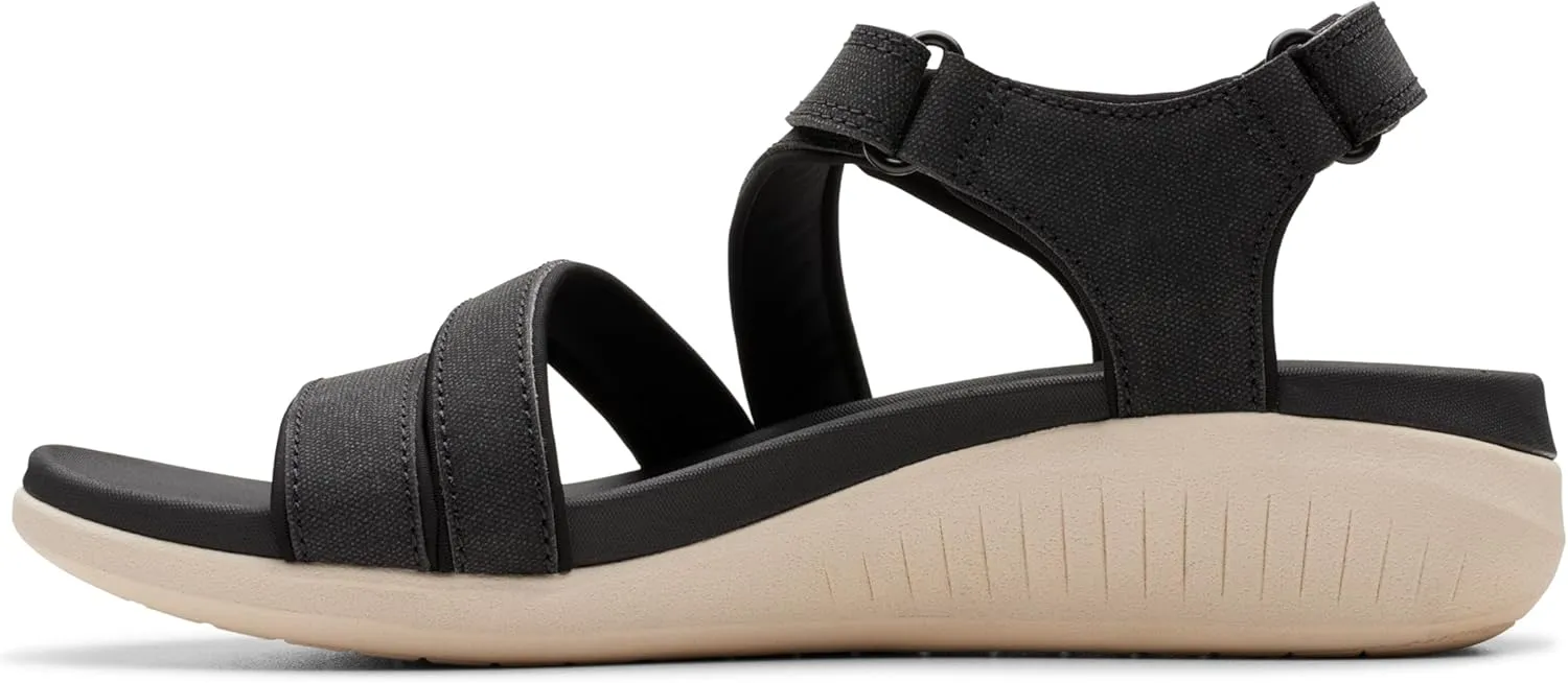 Clarks Women's Glide Hi Ella Wedge Sandal