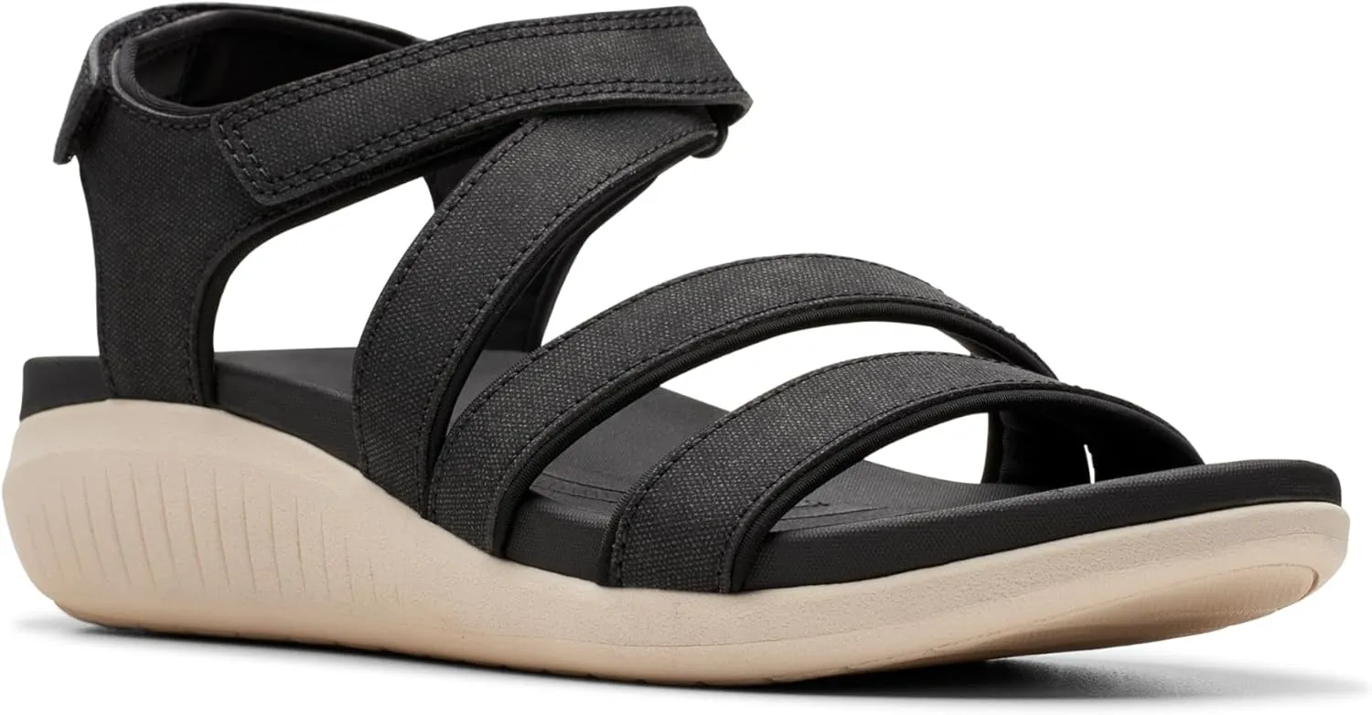 Clarks Women's Glide Hi Ella Wedge Sandal