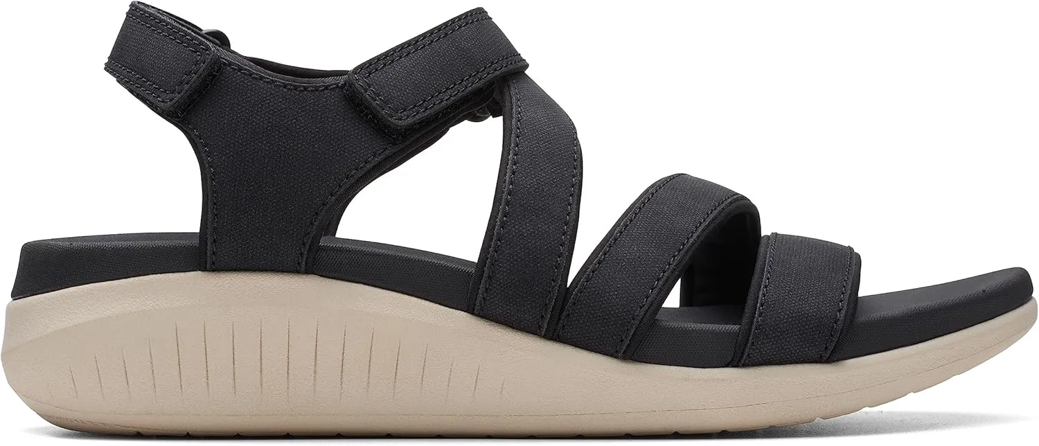 Clarks Women's Glide Hi Ella Wedge Sandal