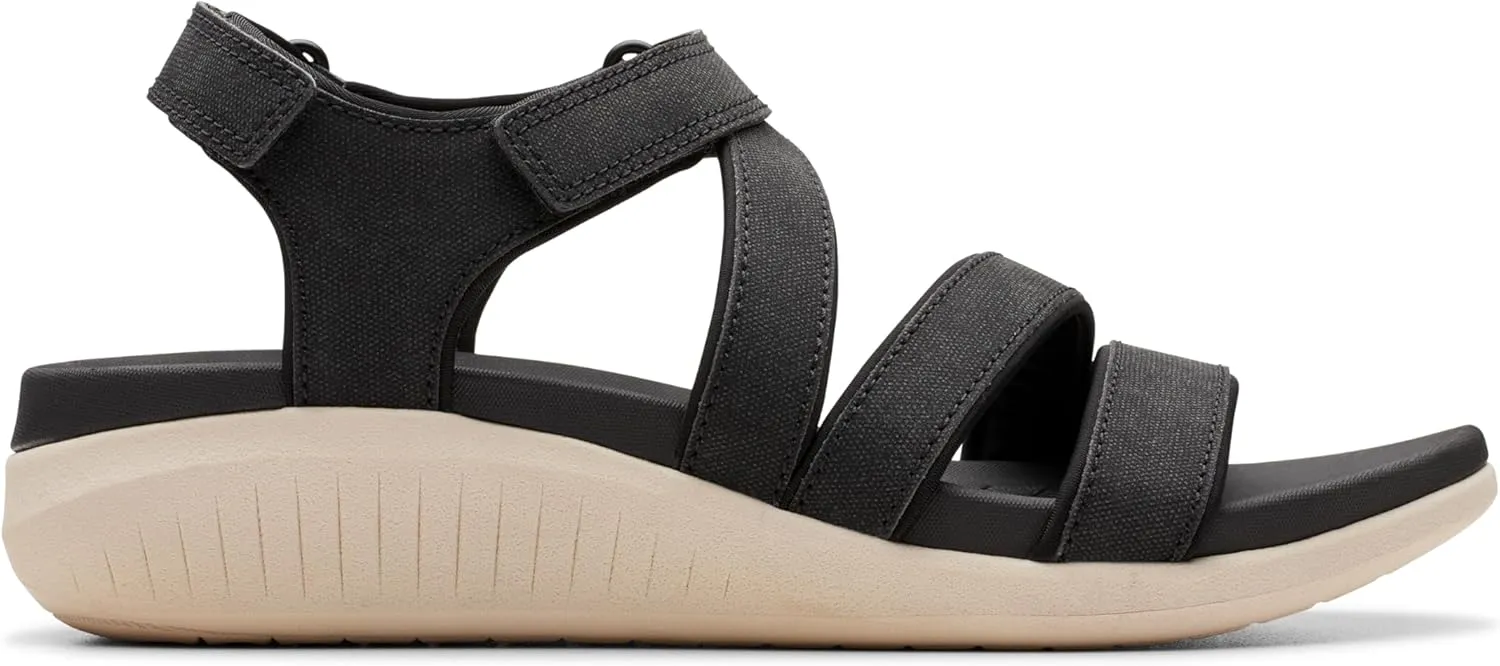 Clarks Women's Glide Hi Ella Wedge Sandal