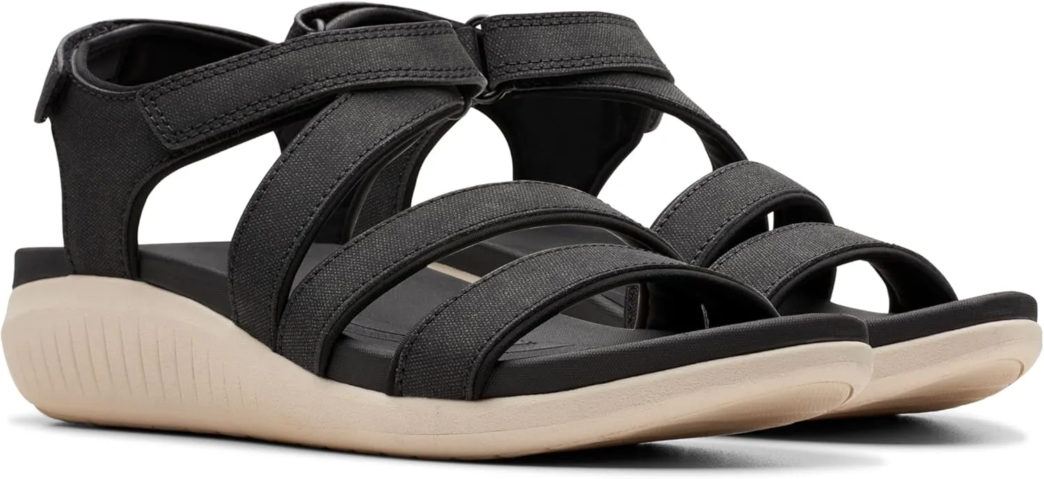 Clarks Women's Glide Hi Ella Wedge Sandal