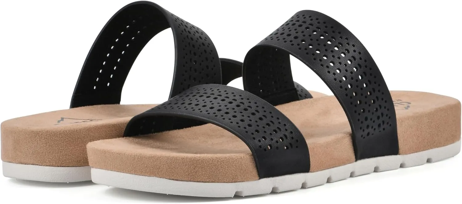CLIFFS BY WHITE MOUNTAIN Women's Thrilled Slide Sandal