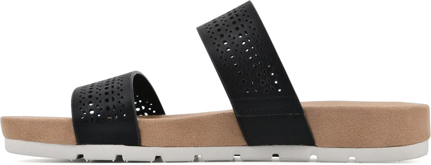 CLIFFS BY WHITE MOUNTAIN Women's Thrilled Slide Sandal
