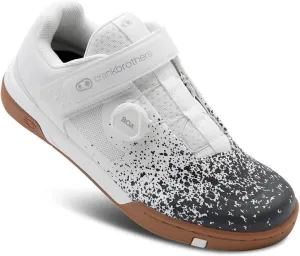 Crank Brothers Stamp BOA Shoes - Black/White - Gum - 10.5