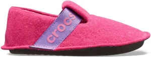 Crocs Kids' Classic Slipper | Comfortable Slip On Fuzzy Slippers for Kids