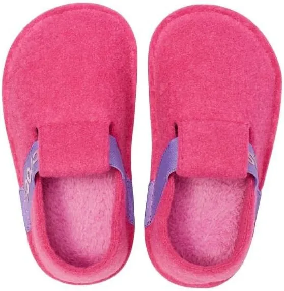 Crocs Kids' Classic Slipper | Comfortable Slip On Fuzzy Slippers for Kids