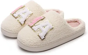Cute Slippers for Women Fun Cute Holiday House Shoes Fluffy Warm Slipper Gifts for Adults