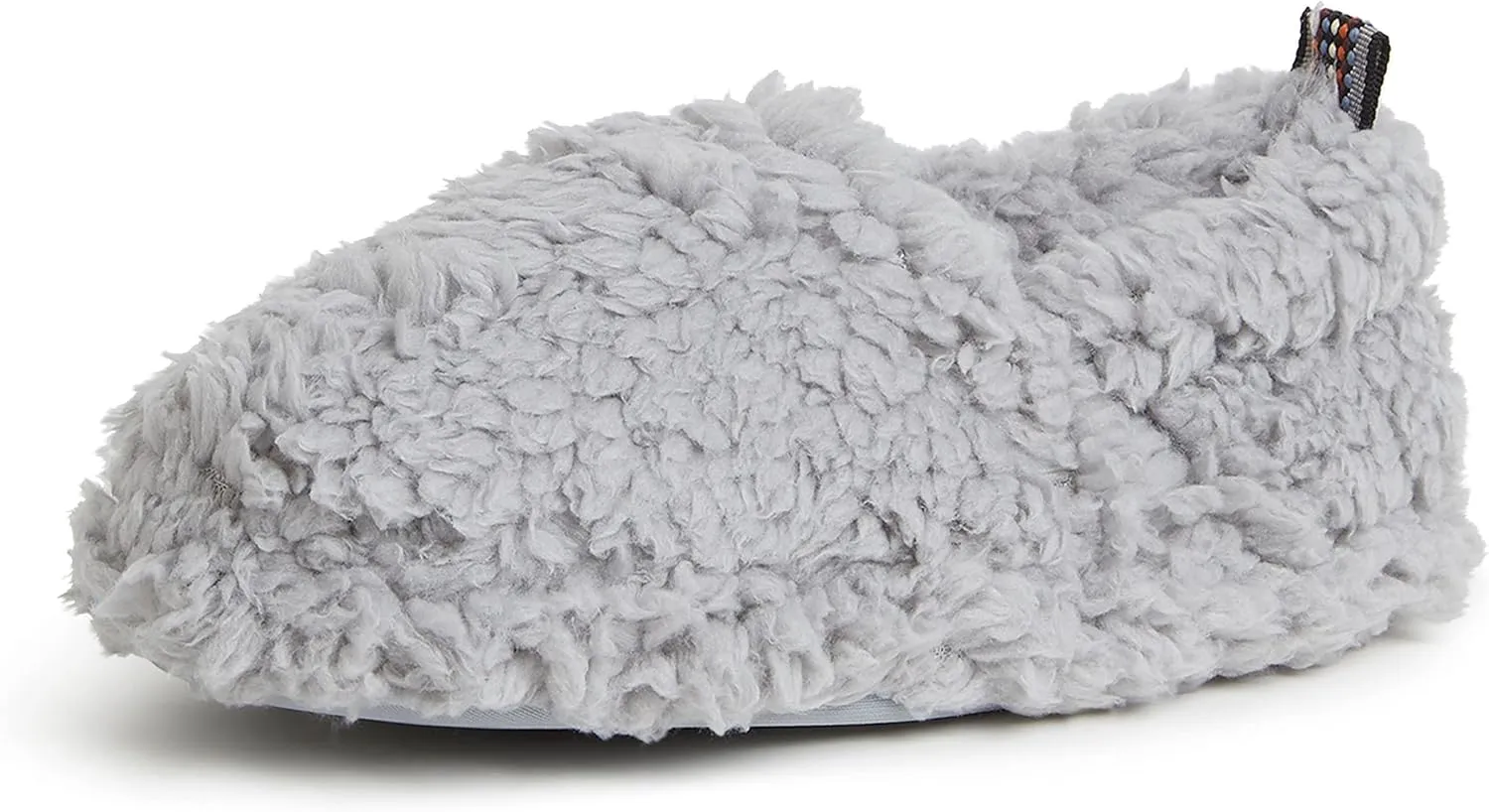 Dearfoams Kids' Washable Skye Pile Closed Back Slipper