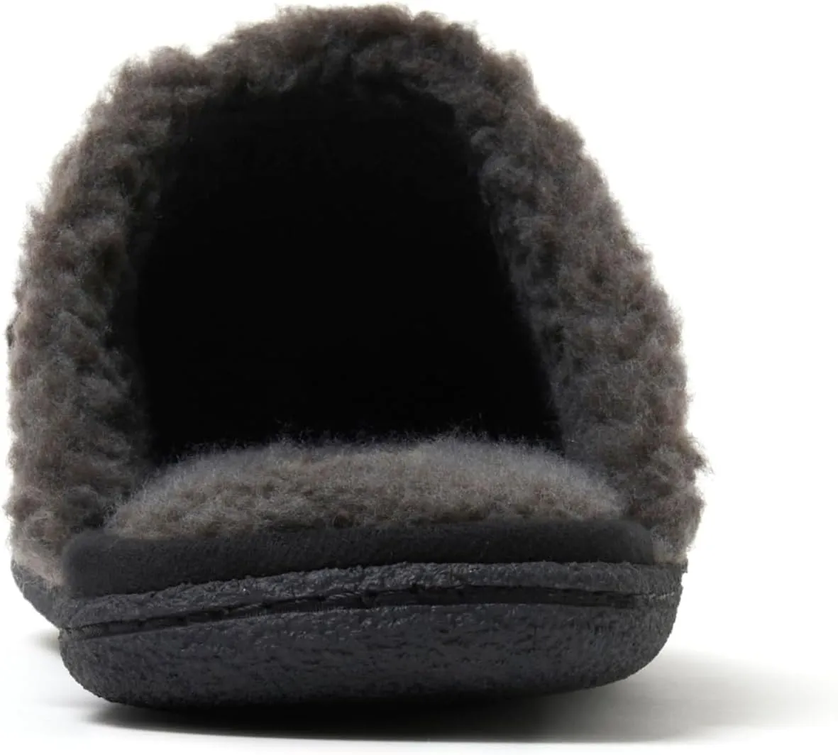 Dearfoams Men's Matthew Moc Toe Scuff Indoor Outdoor House Shoe Slipper