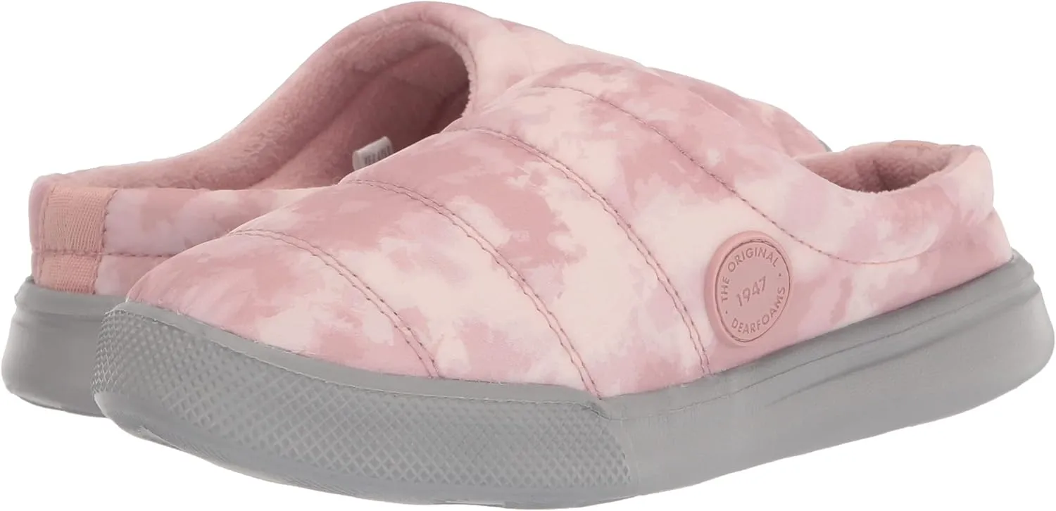 Dearfoams Women's Kendra Sport Lounge Memory Foam Clog Slipper