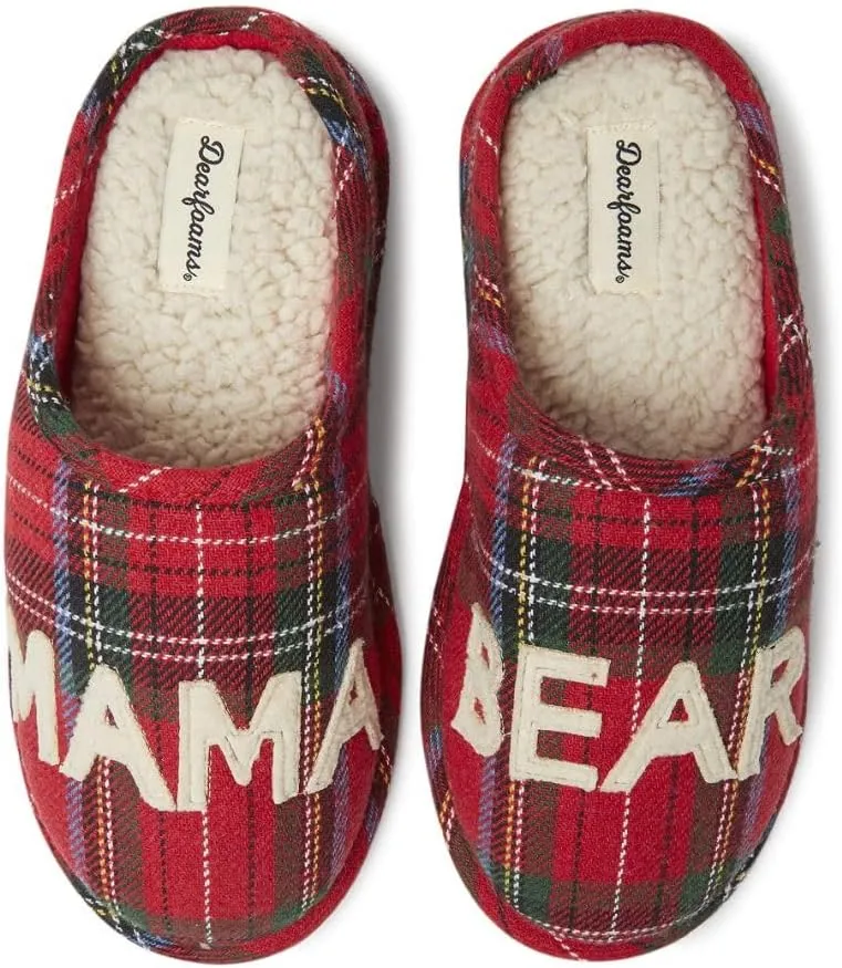 Dearfoams Women's Mama Bear Slipper