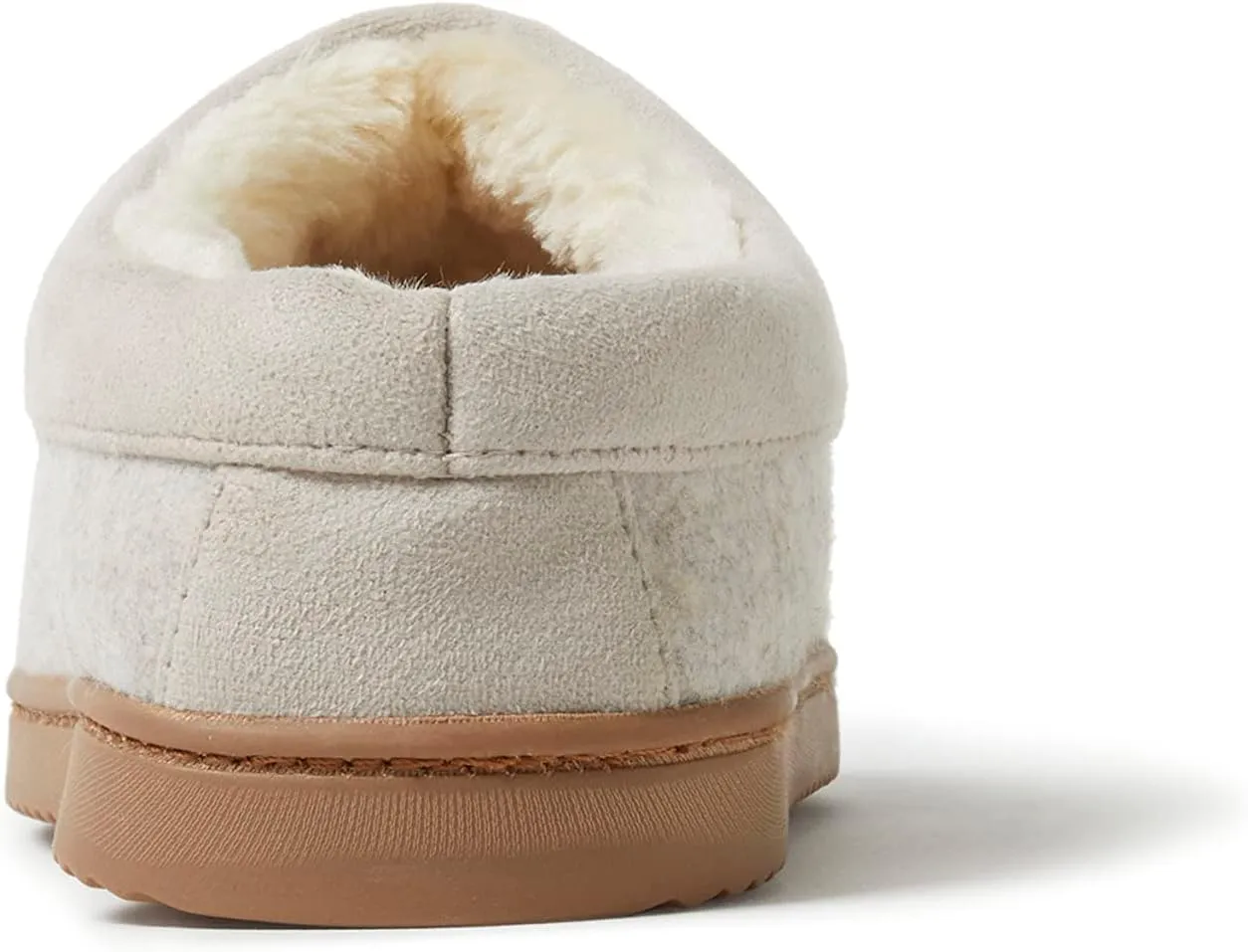Dearfoams Women's Wren High Vamp Clog Indoor/Outdoor Memory Foam Slipper
