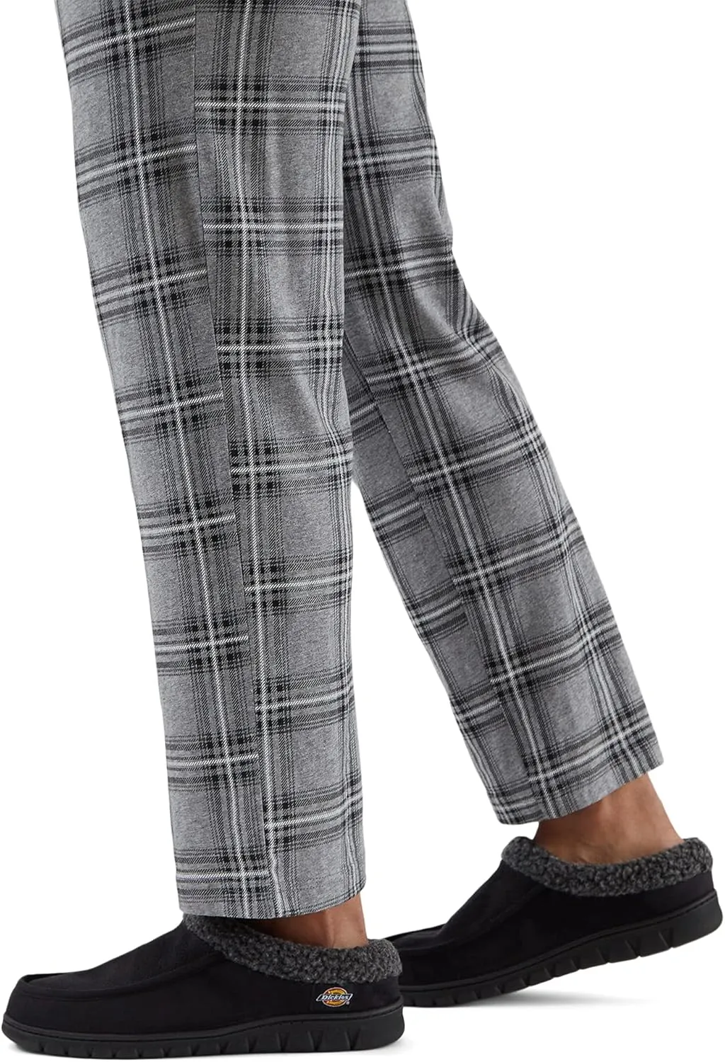 Dickies Men's Perforated Closed Back Memory Foam Slippers - Indoor/Outdoor Sole, Machine Washable