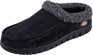 Dickies Men's Perforated Closed Back Memory Foam Slippers - Indoor/Outdoor Sole, Machine Washable