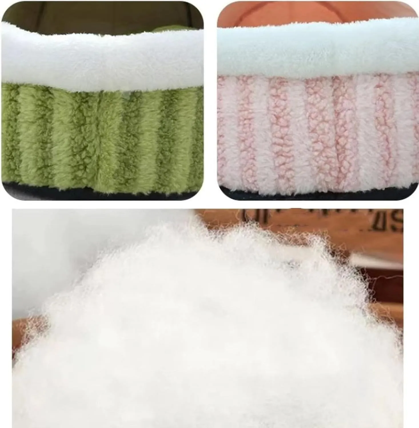 Dog Bed with Cover Cave, Cozy Hideaway Pet Bed, Cozy Cave Dog Bed,Cozy Pet Hideaway Bed for Dogs, Pet Bed with Cover Cave,Dog Slipper Bed (Light Pink,Small)
