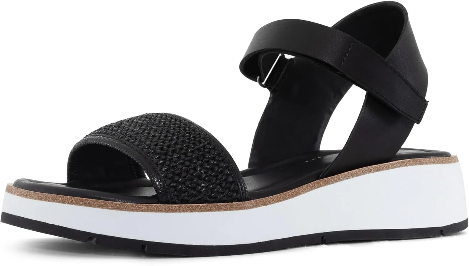 Donald J Pliner Women's Kinsley Raffia Wedge Sandal