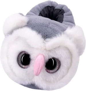 Dream Bridge Toddler Kids Plush Slippers Boys Girls Warm Animal Soft Cozy Cute Cartoon Non-Slip Shoes Winter House Shoes Fuzzy Indoor Bedroom Shoes