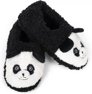 Elanze Designs Womens Animal Cozy Indoor Plush Lined Non Slip Fuzzy Soft Slipper
