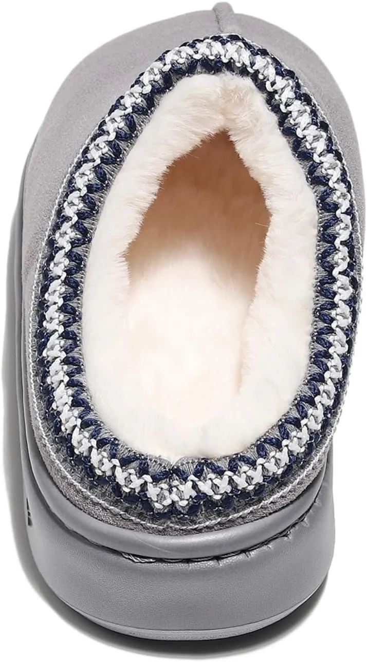 FAYUEKEY Womens Fuzzy Slippers Memory Foam House Bedroom Fluffy Trendy Gift Cloud Shoes