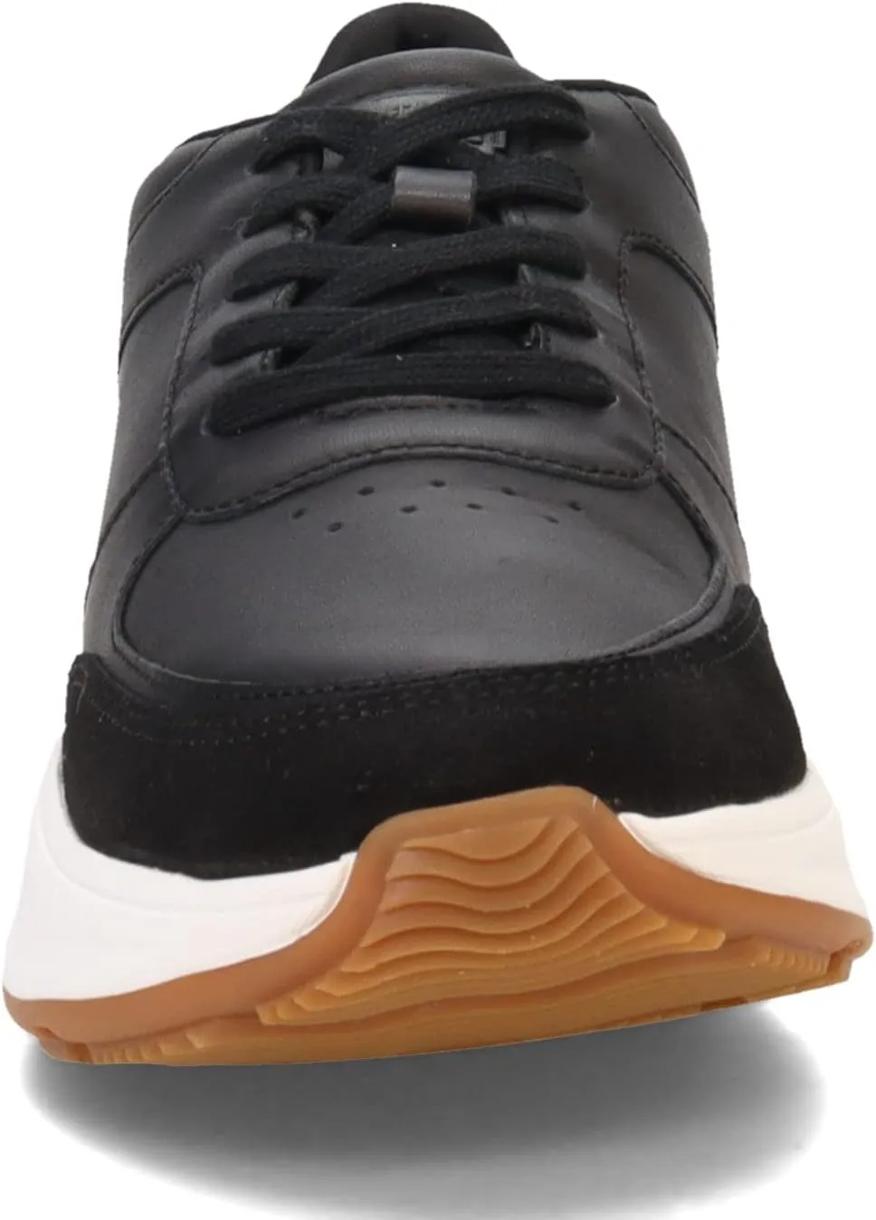 FitFlop Women's F-Mode Leather/Suede Flatform Sneakers
