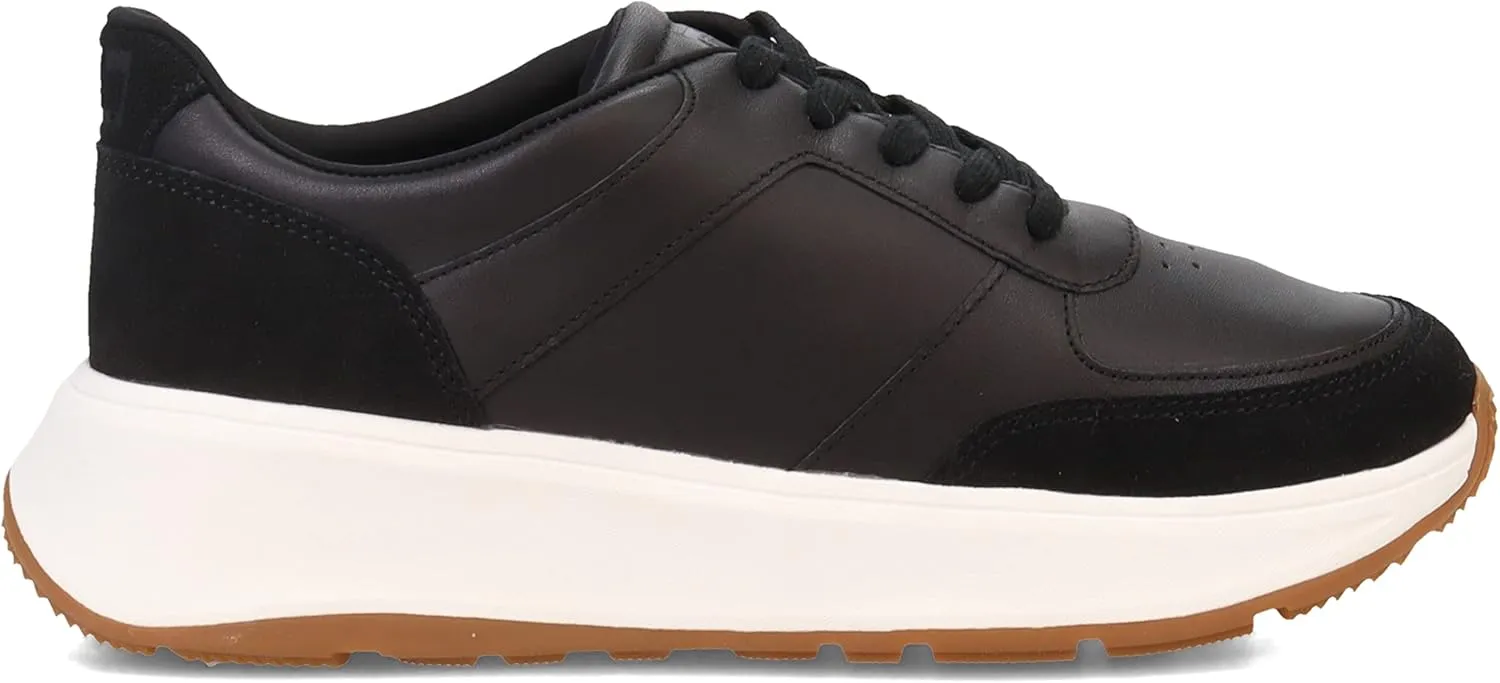 FitFlop Women's F-Mode Leather/Suede Flatform Sneakers