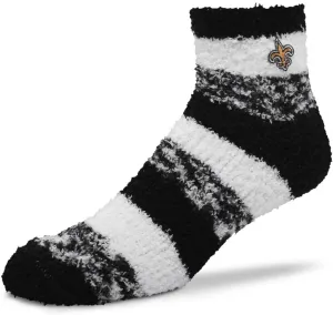 For Bare Feet NFL Cozy Soft Slipper Socks - Home Socks for Ultimate Comfort - Gameday Apparel - Luxuriously Plush and Cozy -