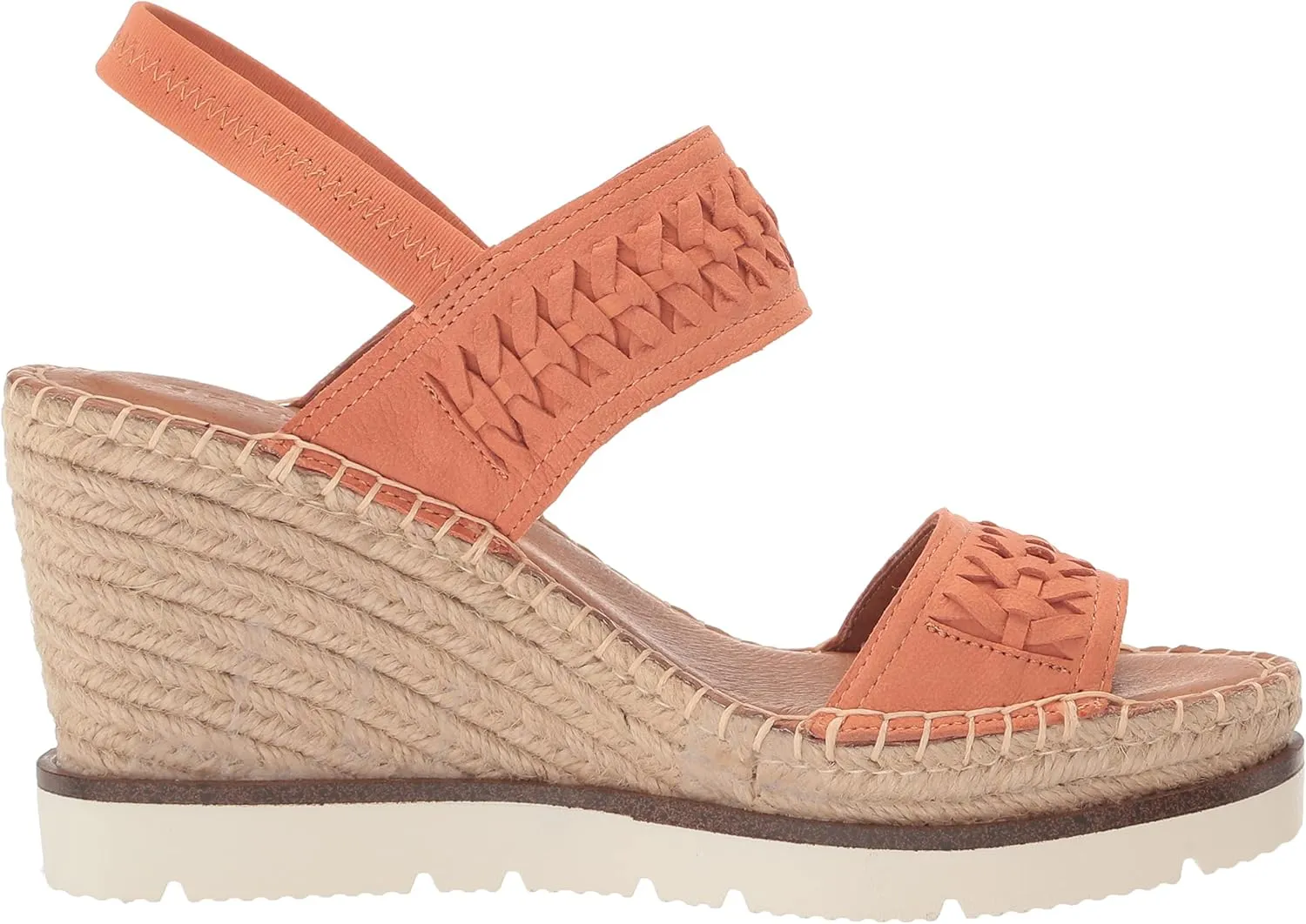 Gentle Souls by Kenneth Cole Women's Elyssa Two-Band Braid Wedge Sandal