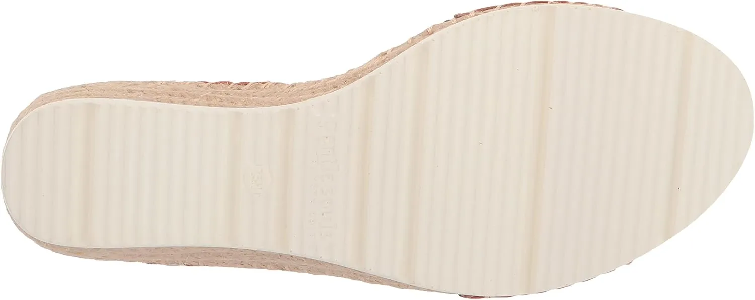 Gentle Souls by Kenneth Cole Women's Elyssa Two-Band Braid Wedge Sandal