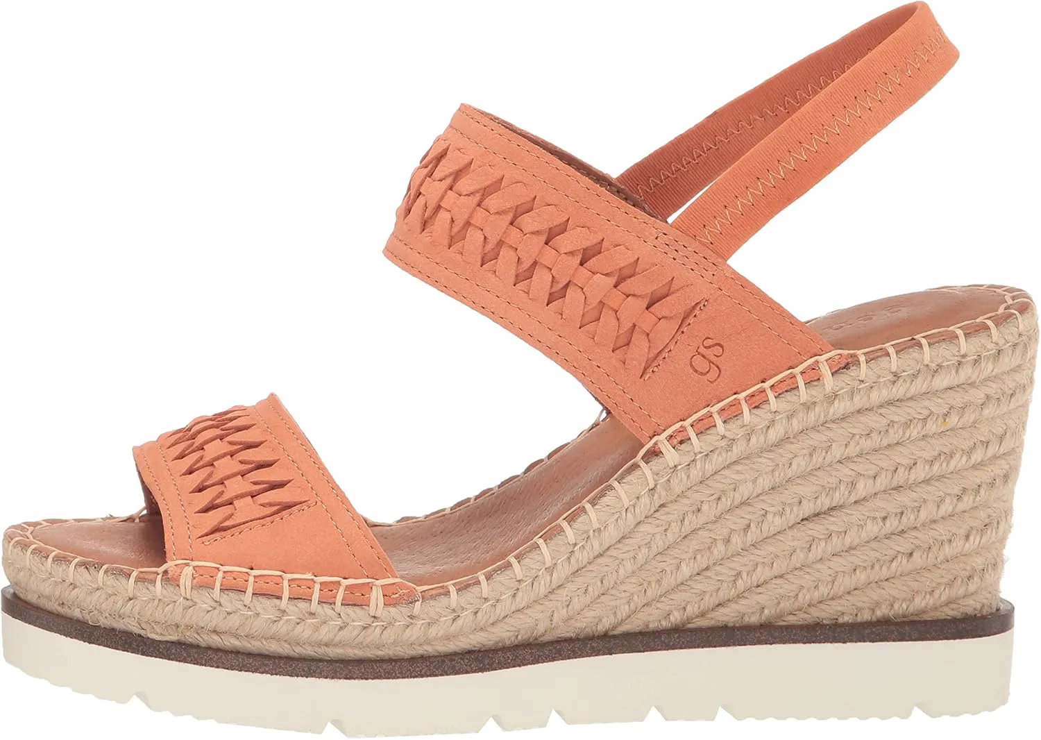 Gentle Souls by Kenneth Cole Women's Elyssa Two-Band Braid Wedge Sandal