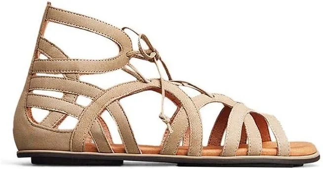 Gentle Souls Women's Break My Heart 3 Gladiator Sandal, Gold