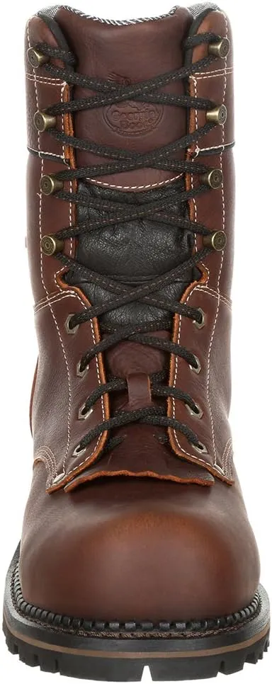 Georgia Boot Unisex-Adult Amp Lt Composite Toe Logger Industrial Boot