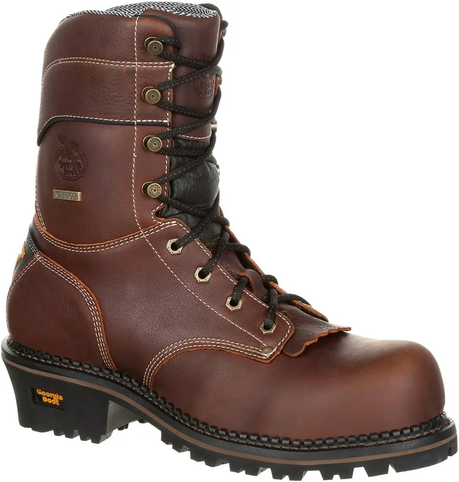 Georgia Boot Unisex-Adult Amp Lt Composite Toe Logger Industrial Boot