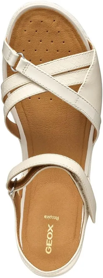 Geox Women's Rear Sling Flat Sandal