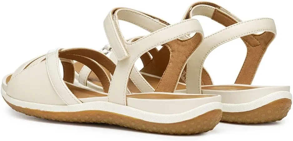 Geox Women's Rear Sling Flat Sandal