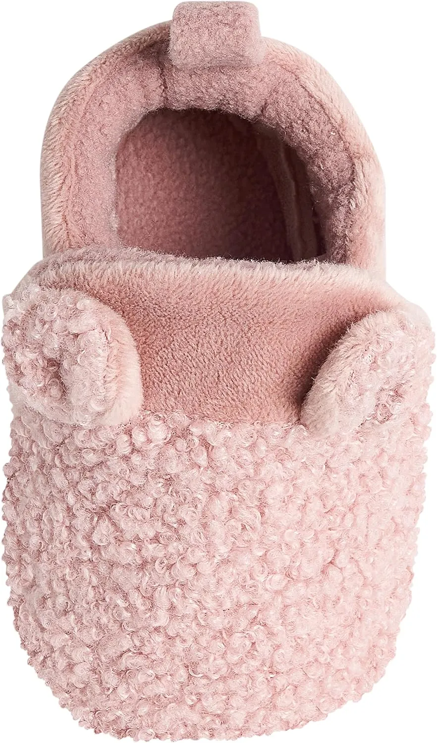 Gerber Unisex-Baby Fleece Lined Non Skid Soft Slipper Booties with Ears
